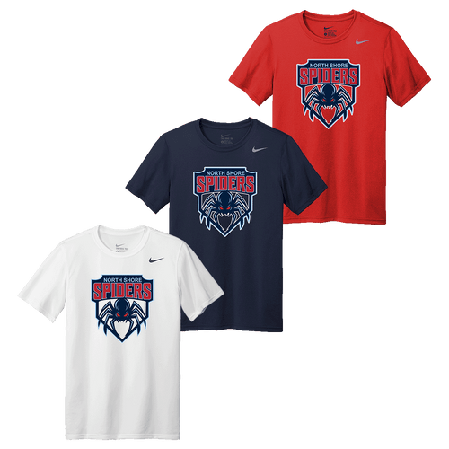 North Shore Spiders Baseball Nike rLegend Tee (F818)