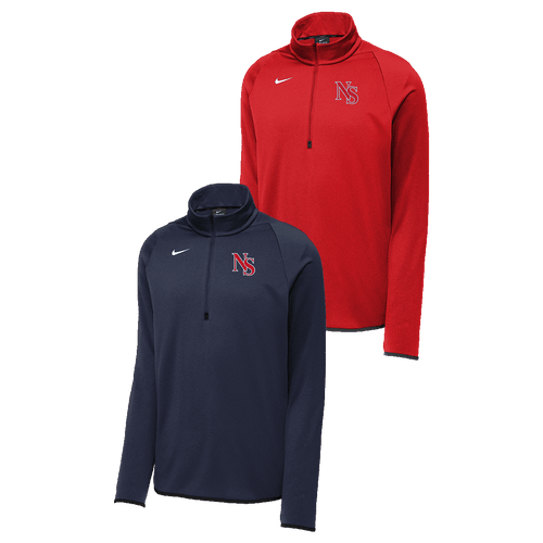 North Shore Spiders Baseball Nike 1/4-Zip (S414)