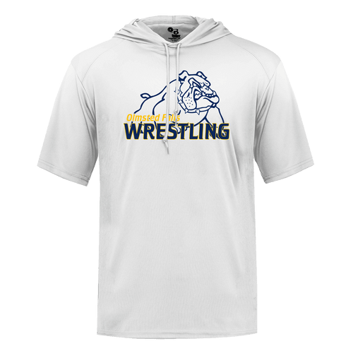 Olmsted Falls Wrestling Club Short Sleeve Hoodie (F824)