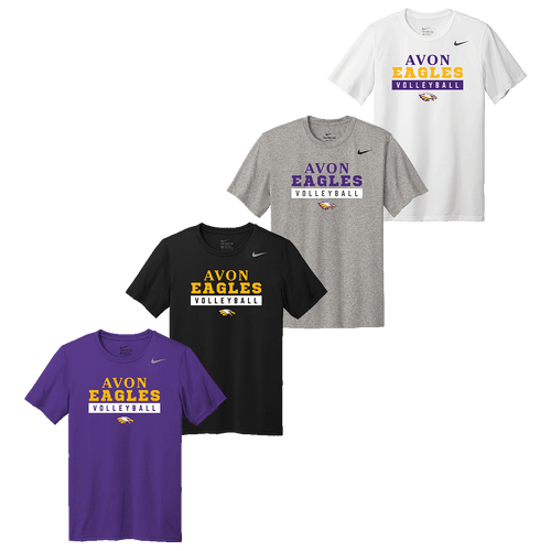 Avon Boys Volleyball rLegend Tee (F842A/F842B/F842C/F842D)