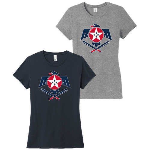 Tri-County Thunderbirds Ladies Triblend Tee (F845)
