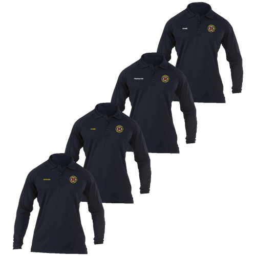 Avon Lake Fire 511 Performance Long Sleeve Polo 100% Polyester (RY630B/RY632C/RY632D)