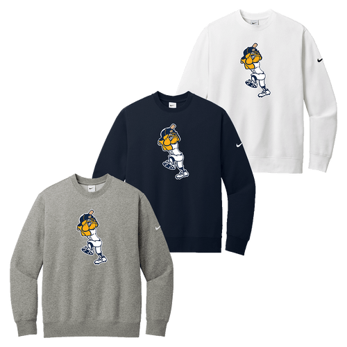 OFHS Baseball Nike Club Fleece Crew (F855)