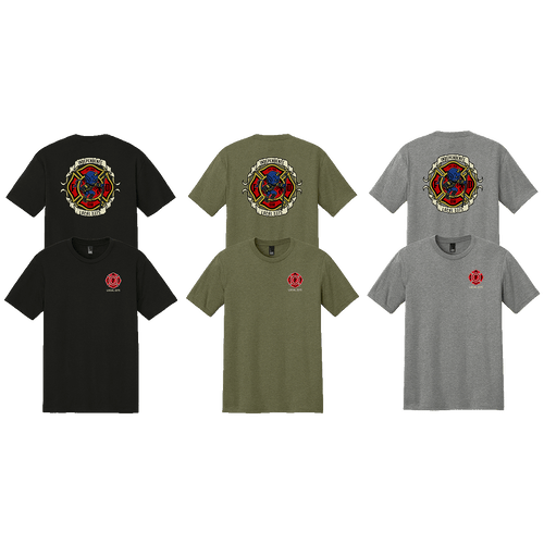 Independence Fire Department Local 2375 Triblend Tee (S451/B127)