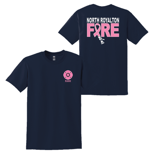 North Royalton Fire Cancer Tee (S454/B129)