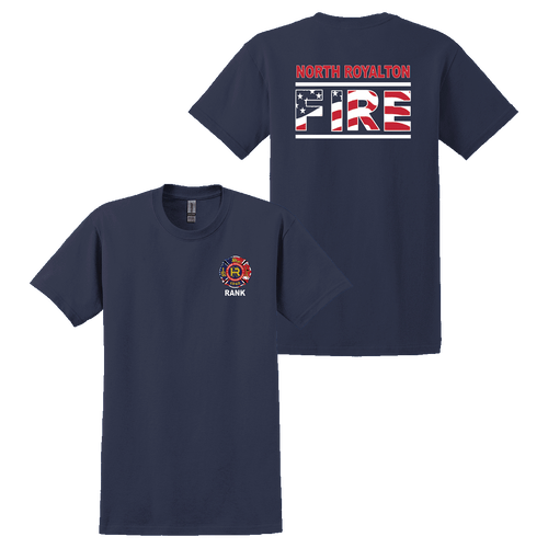 North Royalton Fire Memorial Day Cotton Tee (S453/B128)