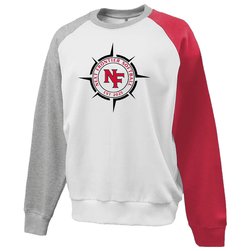 Next Frontier Softball Colorblock Crewneck (F869C)