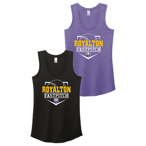 North Royalton Softball Ladies Racerback Tank (F871)