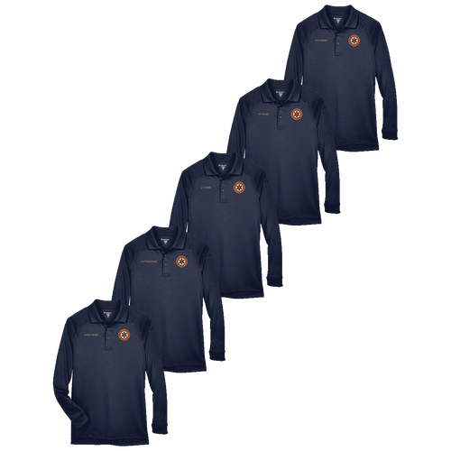 Rocky River Fire Department Long Sleeve Tactical Performance Polo (RY502)