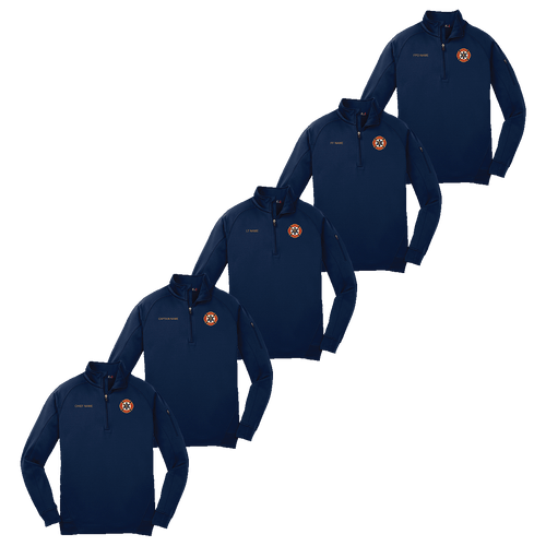 Rocky River Fire Department Fleece 1/4 Zip Pullover (RY502)