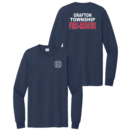 Grafton Township Fire Tall LS Tee (S462/B334)