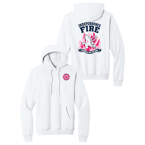 Independence Fire Department Breast Cancer Awareness Hoodie (S465B/B336B)