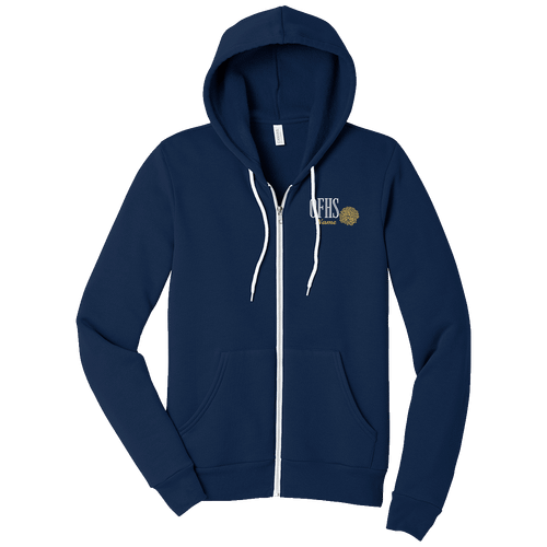 OFHS Golden Bullettes Sponge Fleece Full-Zip Hoodie (RY678)