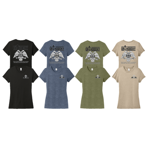 St Innocent Orthodox Church Ladies Triblend Tee (S464A/B335A)