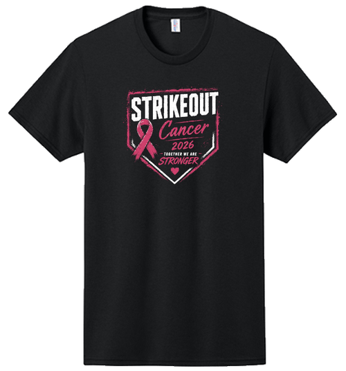 Explosive Fastpitch Strikeout Cancer Tee (F917A)