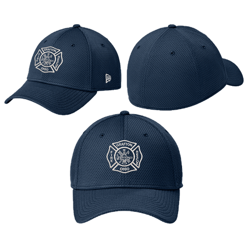 Grafton Village Fire Department Tech Mesh Cap (RY682)