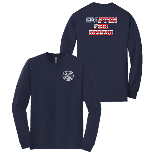 Grafton Village Fire Department LS Tee (S471/B353)