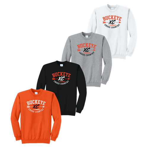 Buckeye Cross Country Crewneck (F916)