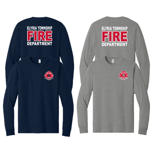 Elyria Township Fire Department LS Tee (S487/B363) 