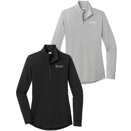 Neff & Associates Womens Triblend 1/4-Zip (RY413)