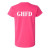 Ladies Pink Back - GHFD Logo