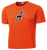 A's Full Front Logo - Deep Orange