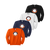 Full Front Shield Logo - Orange, Navy, White and Black