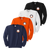 Left Chest Shield Logo - Navy, Orange, White and Black