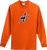 Full Front A's Logo - Orange