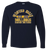 Bulldogs Swim & Dive Tee LS - Navy