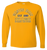 Bulldogs Swim & Dive Tee LS - Gold