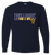 Bulldogs Swim & Dive Tee LS - Navy