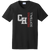 Cuyahoga Heights Softball Ladies Tee - Jet Black