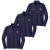 Berea Fire 1/4-Zip Pullover (RY591A/RY592A/RY593A/RY594A)