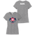 Tri-County Thunderbirds Ladies Triblend Tee (F845)