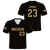 T3MAVS Uniform Top Black V-Neck Vegas Gold Pinstripes (CUST)