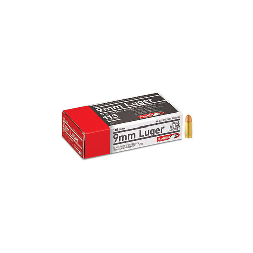 Aguila Ammunition Pistol, 9MM, 115 Grain
