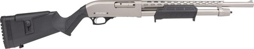Rock Island Armory All Gen Nickel Plated 12 GA 18.5" Barrel 3" Chamber 5-Rounds