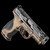 S&W PC M&P9 M2.0 Metal Carry Comp Midnight Bronze