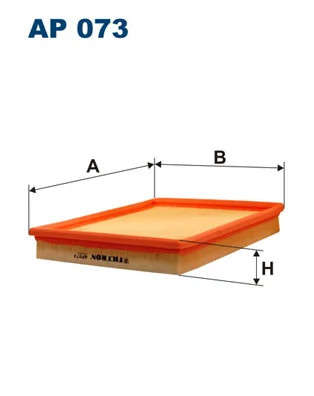 Filtre à air FILTRON AP 073 compatible OPEL OMEGA A 1