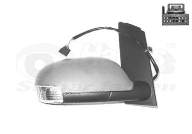 Rétroviseur extérieur VAN WEZEL 5856818 compatible MERCEDES SPRINTER 3,5-T