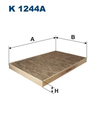 Filtre, air de l''habitacle FILTRON K 1244A