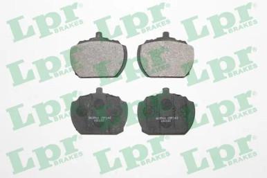 Kit de plaquettes de frein, frein à disque LPR 05P143 compatible FORD TRANSIT