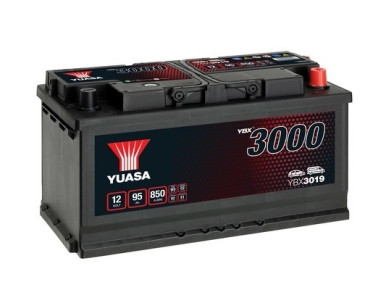 Batterie de démarrage YUASA YBX3019 compatible 100 C3 A trois volumes (443