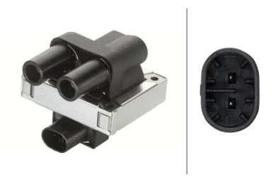 Bobine d'allumage HELLA 5DA 193 175-341 compatible ALFA ROMEO 145, 146, 155