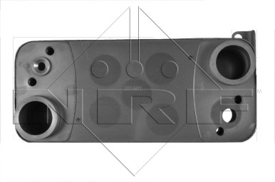 Radiateur d'huile, ralentisseur NRF 31227 compatible FORD ESCORT III, ESCORT