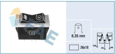 Interrupteur FAE 62480