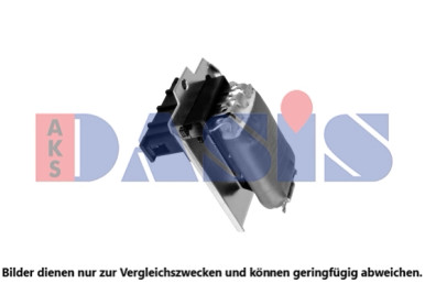 Résistance, pulseur d'air habitacle AKS DASIS 740298N compatible SEAT AROSA