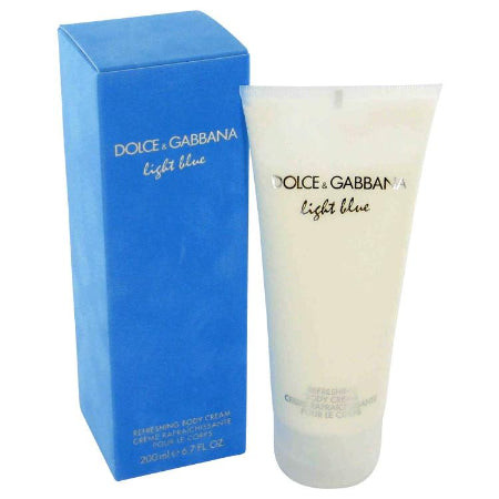 D & G Light Blue Refreshing Body Cream 1.7 Oz