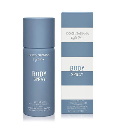 D & G Light Blue Pour Homme Body Spray 4.2 Oz
